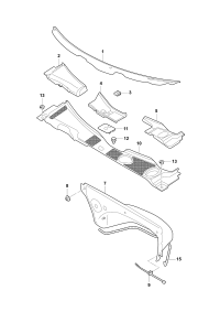 L8RD81944701C-Gutter cover