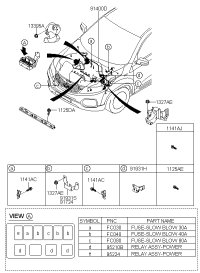 919312B010-BRACKET-WIRING MTG