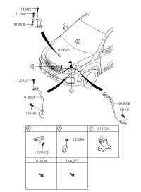 916002P131-WIRING ASSY-FR DR(DRIVER)
