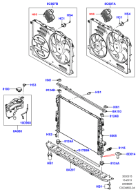 LR006714-RADIATOR ASSY