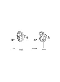 9661038102-Horn, low pitched
