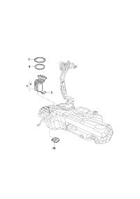2QD919673-SENDER FOR FUEL GUAGE RH *