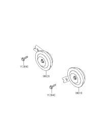 9661038100-Horn, low pitched