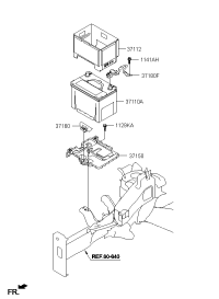 37180A4000-SENSOR ASSY-BATTERY