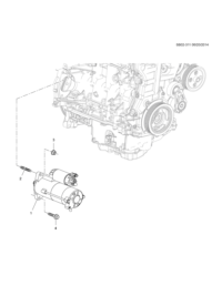 24105268-STARTER 12V/2.2KW/10T-C(W204)