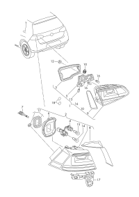 5G0945094AE-Lamp (for traffic only)