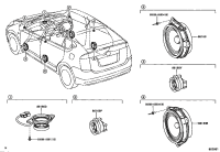 861600WB40-SPEAKER ASSY, FRONT NO.2
