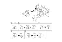 936953R000WK-SWITCH,KEY LESS-IG.SWITCH