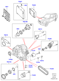 LR037019-BRACKET-ENGINE SUPP*