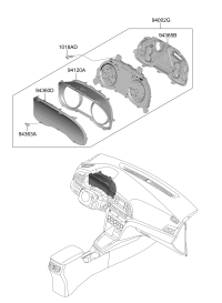 94003S7000-METER-COMBINATION