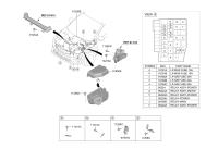 91205K8180-WIRING ASSY-FRT