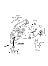 794802Z000-CHECKER ASSY-RR DR L
