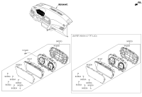 94003C3000-METER-COMBINATION