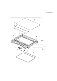 26221293-Module assy-sunroof (incl. 2-8,10-11)