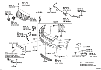 5211450160C0-BRACKET, FRONT BUMPER EXTENTION MOUNTING