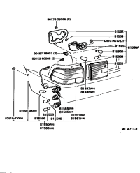 9913221270-BULB (FOR FRONT TURN SIGNAL LAMP)