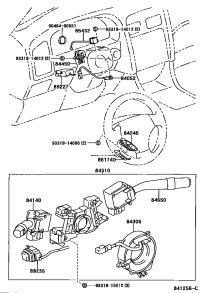 8414050090-SWITCH ASSY, HEADLAMP DIMMER