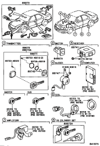 8907050240-TRANSMITTER ASSY, DOOR CONTROL