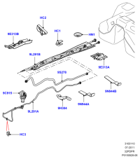 LR006160-INLET,WATER PUMP