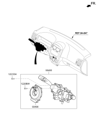 93490QD000-CONTACT ASSY-CLOCK SPRING