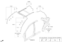 81600K8000BGA-PANORAMA ROOF ASSY