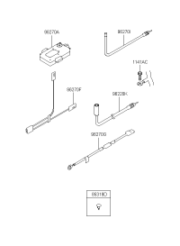 9627008200-WIRING ASSY-GLASS SIDE COIL