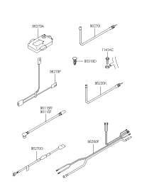 962702D112-FEEDER CABLE-GLASS ANTENNA