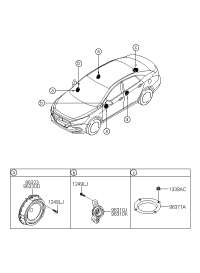 96332B3200-Protector-front speaker