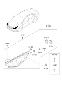 921024R200-LAMP ASSY HEAD RH