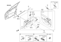 82307B3010VYN-PANEL ASSY-FRONT DOOR TRIM,LH