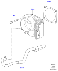LR006157-HOSE ASSY-EGR COOLER,OUT