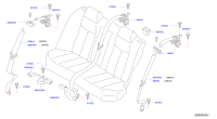 888903TS0A-HOOK ASSY-SEAT BELT