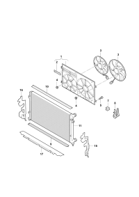 1Z0121284B-PORSCHE CAYENNEAIR DUCT CENTRE