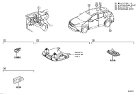812400E020B0-LAMP ASSY, ROOM, NO.1
