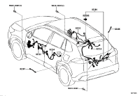 821520A320-WIRE, FRONT DOOR, LH