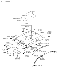852010R300V2-SUNVISOR ASSY,LH