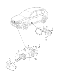 4G0980552A-Camera assy., night vision