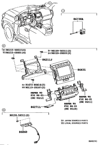 8686060300-ANTENNA ASSY, NAVIGATION