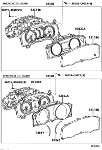 838006AG00-METER ASSY, COMBINAT