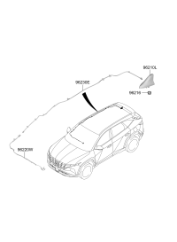 96210N8100EB-ANTENNA ASSY-COMBINATION