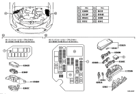 8266202E60-COVER, RELAY BLOCK, UPPER, NO.1