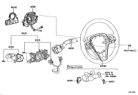 8430802160-CABLE SUB-ASSY, SPIRAL