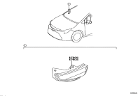 8173002160-Lamp assy, side turn signal, rh
