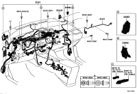 82140F4030-Wire, instrument panel, no.2