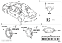8616006A20-SPEAKER ASSY, FRONT NO.1