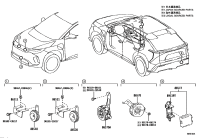 8651002231-HORN ASSY, HIGH PITCHED