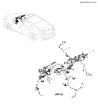 26699184-Harness comp., ambient air temperature sensor