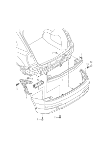 L8U0807453B-PORSCHE CAYENNE GUIDE LTRL RH