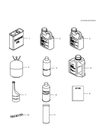 88862624-Gear oil, DEXRON 75W-90