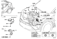 8966810070-BRACKET, ENGINE